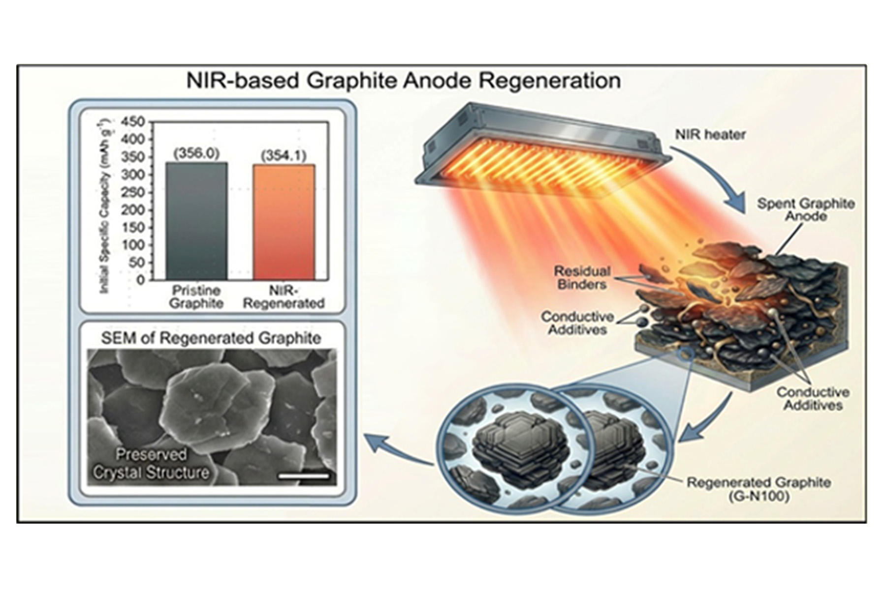 High-Throughput Graphite Recovery for More Sustainable Battery Recycling